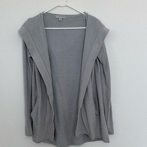 Barefoot Dreams CozyChic Ultra Lite XS Heather Gray Cardigan